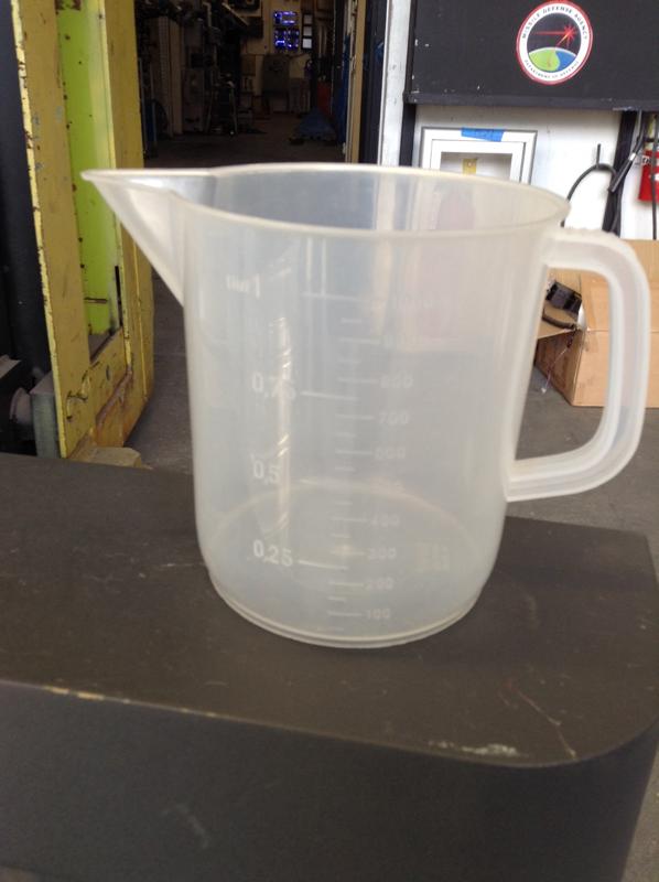 LCW Props: 1000ml Large Plastic Measuring Cup