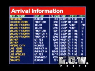 Airport Arrival Information