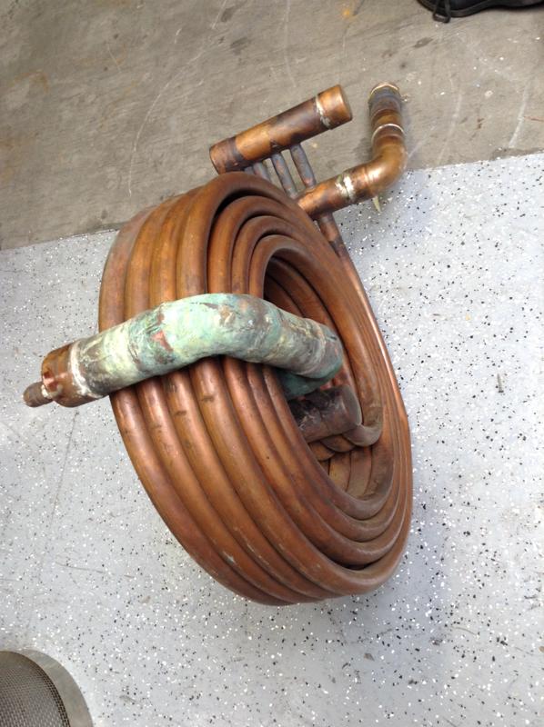 Image of Copper Coiled Hose