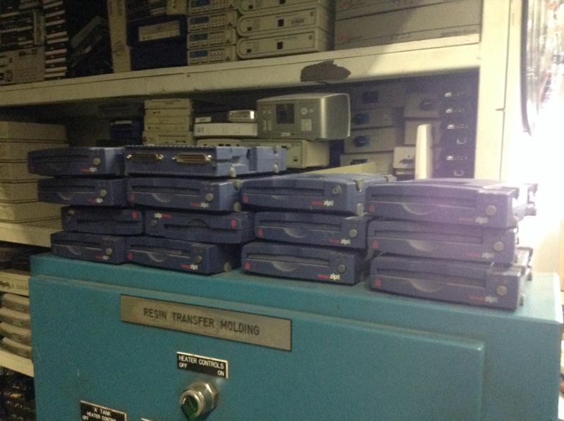 Image of Blue Zip Drives