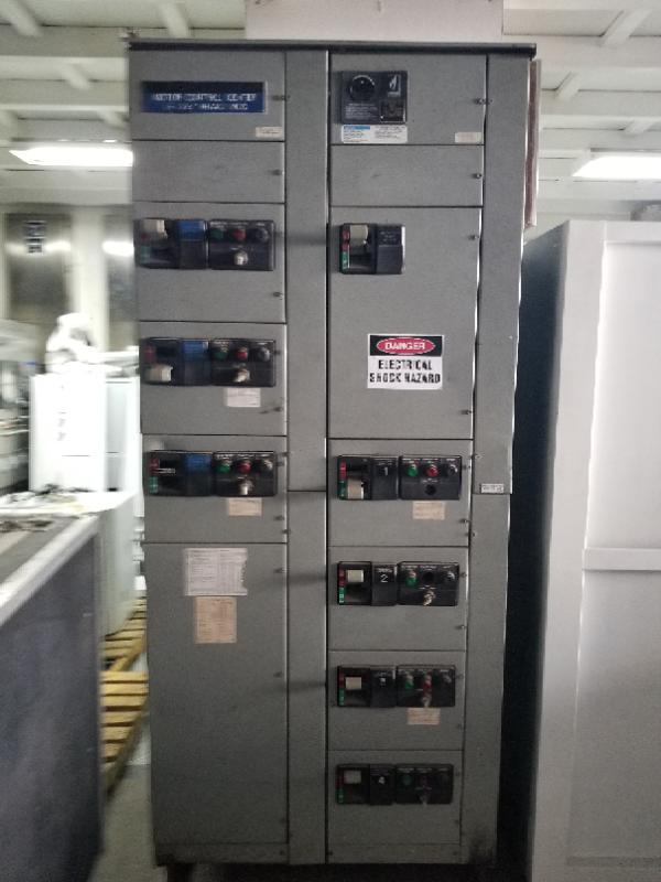 Image of Industrial High Voltage Breaker Box