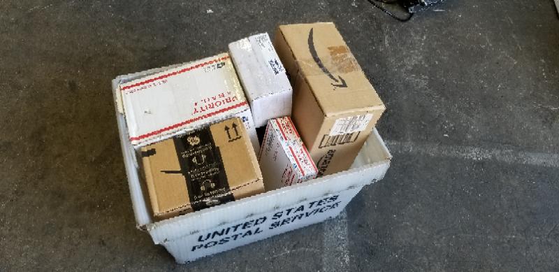 Image of Box Of Mail - Miscellaneous Parcels