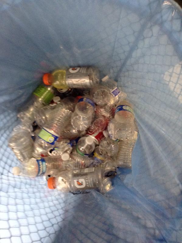 Image of Bag Of Plastic Bottles