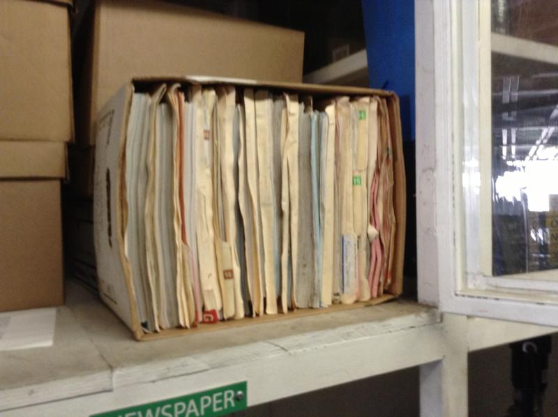Image of Box Of Paperwork Generic