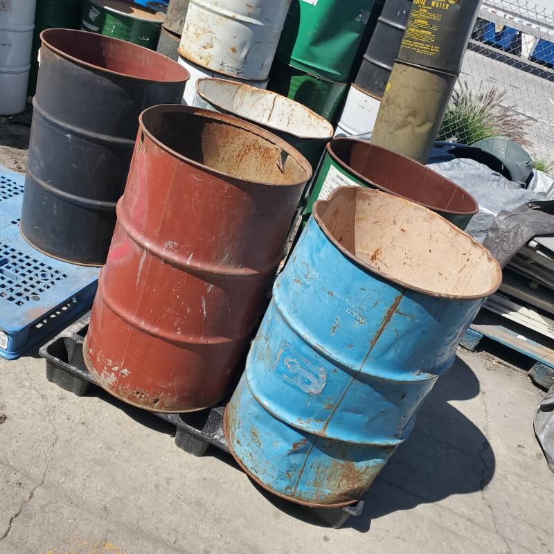 Image of 55 Gal Oil Drum (Various Colors)