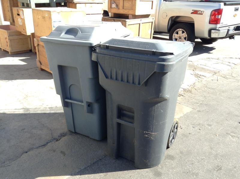 Image of Gray Toater Bins