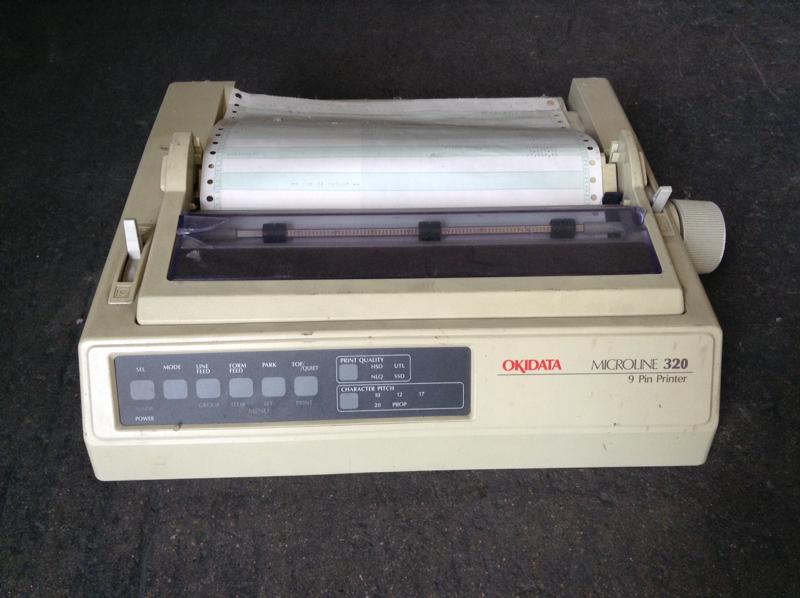 Image of Okidata Microline 320 Printer