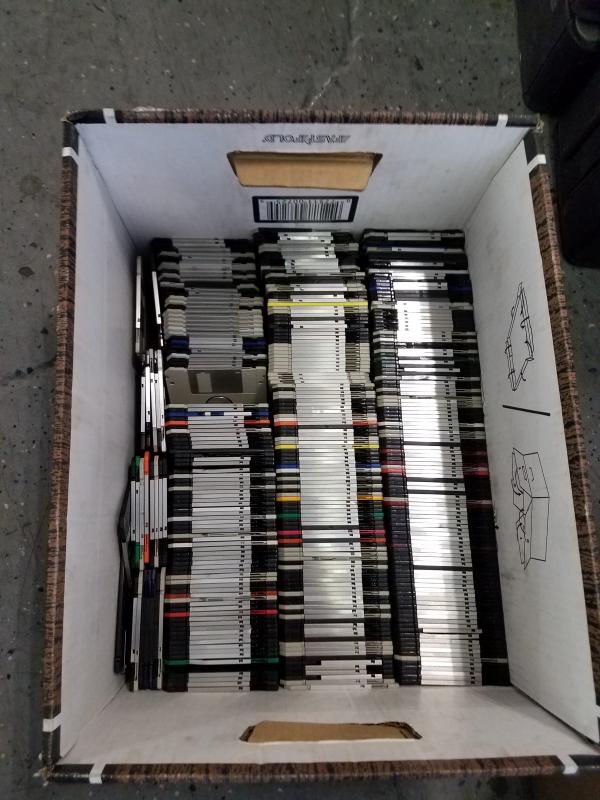 Image of Box Of Floppy Disc